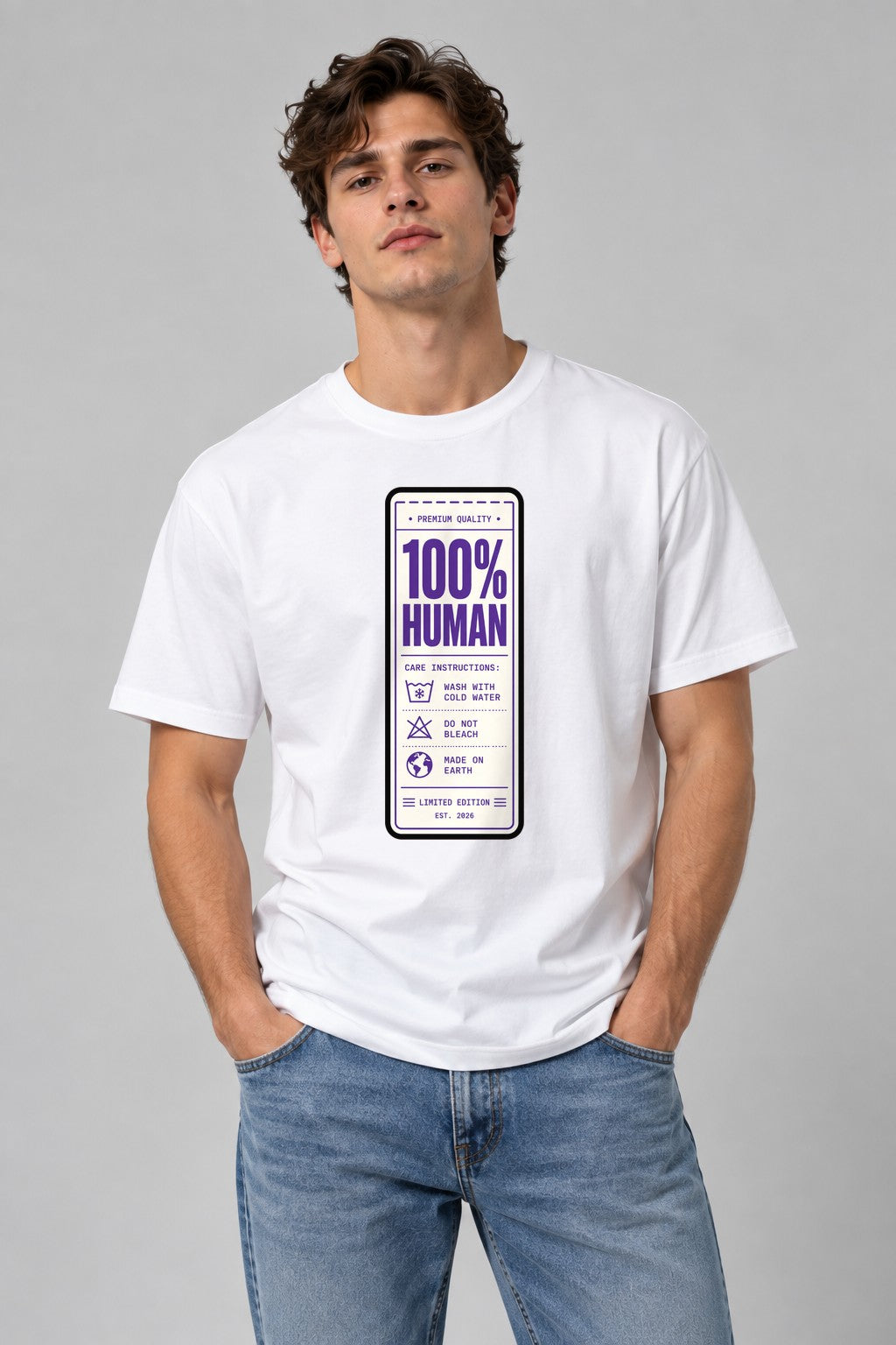100% Human Label product image 1