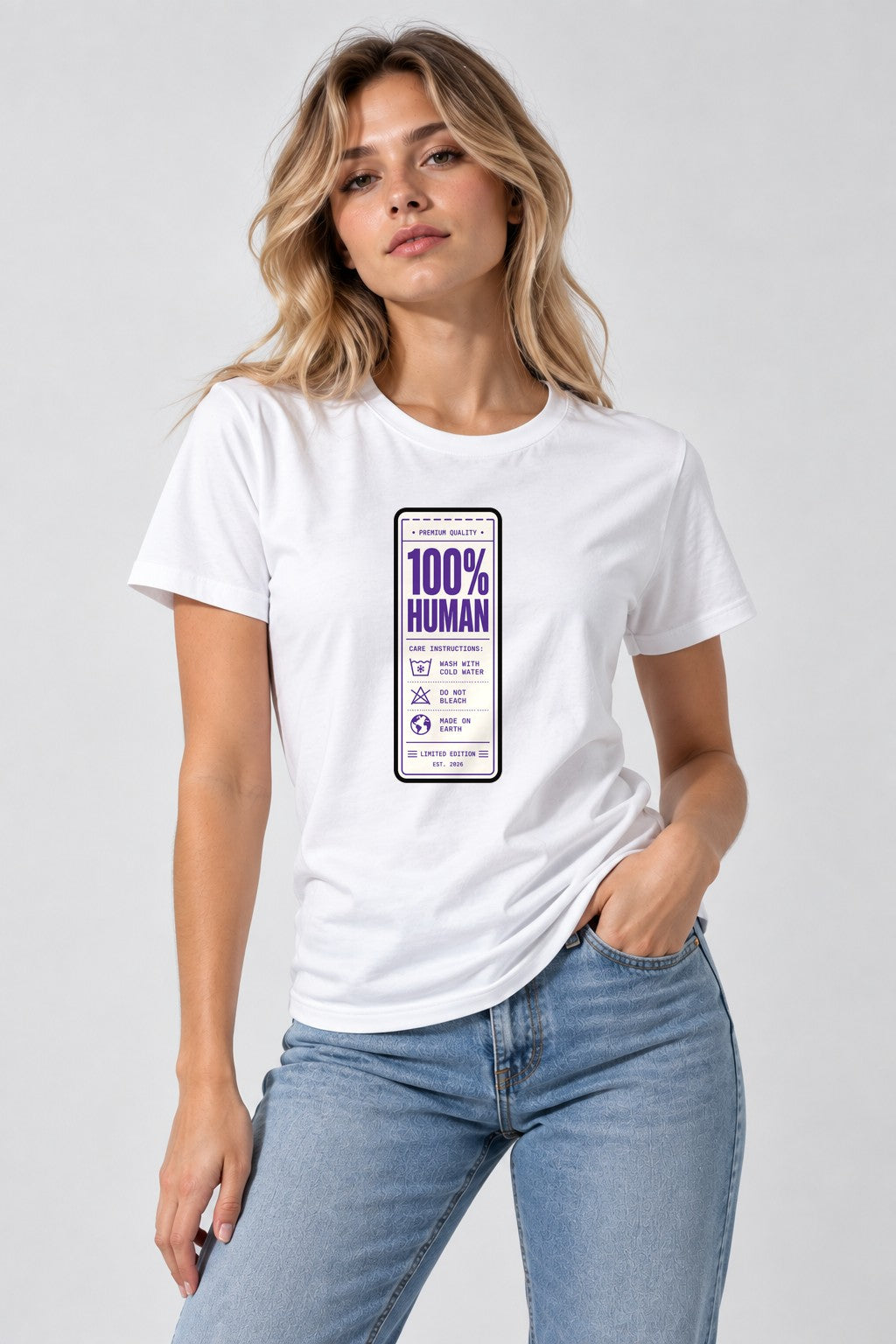 100% Human Label product image 1