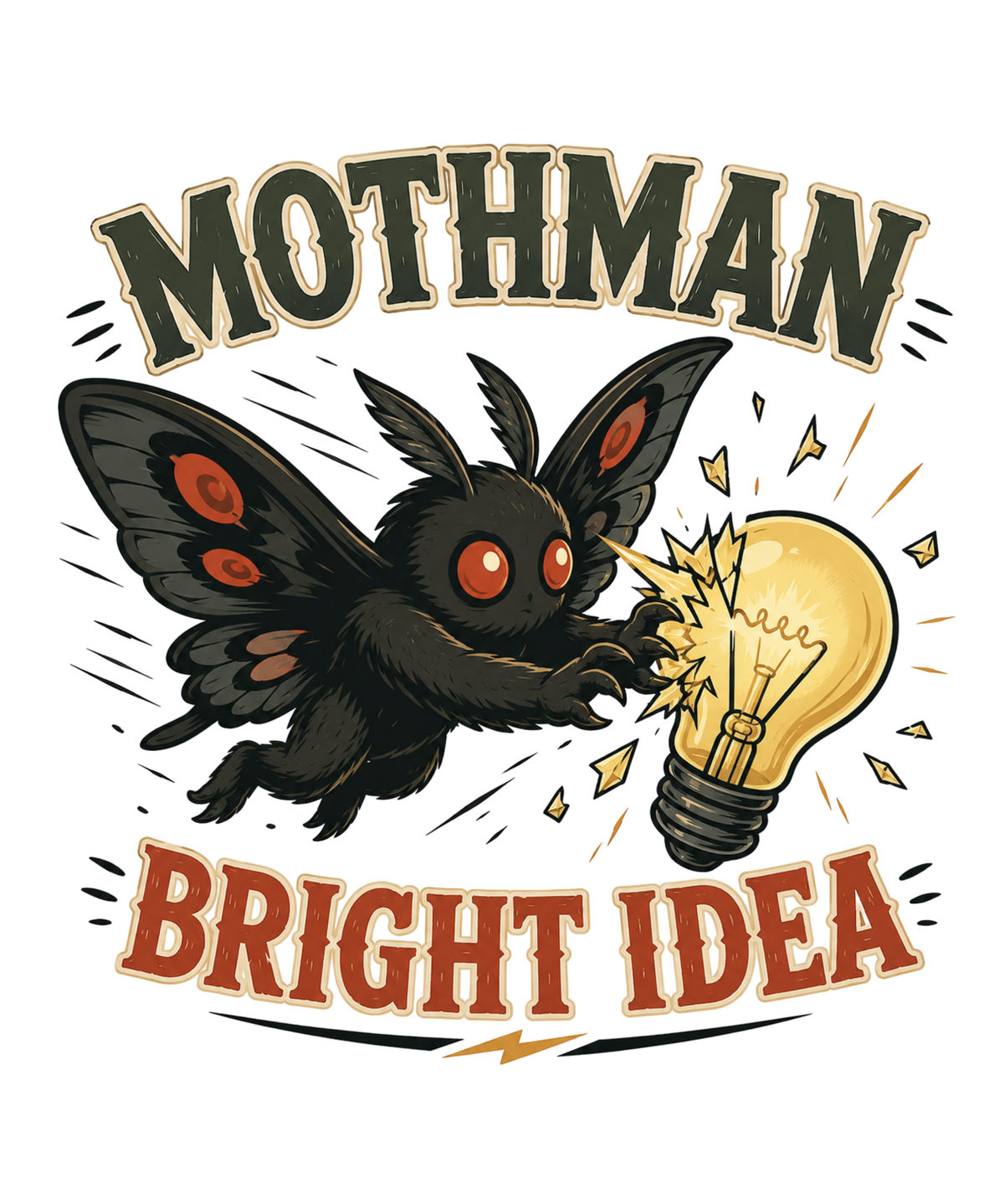 Mothman Bright Idea Light Bulb Crypt product image 3
