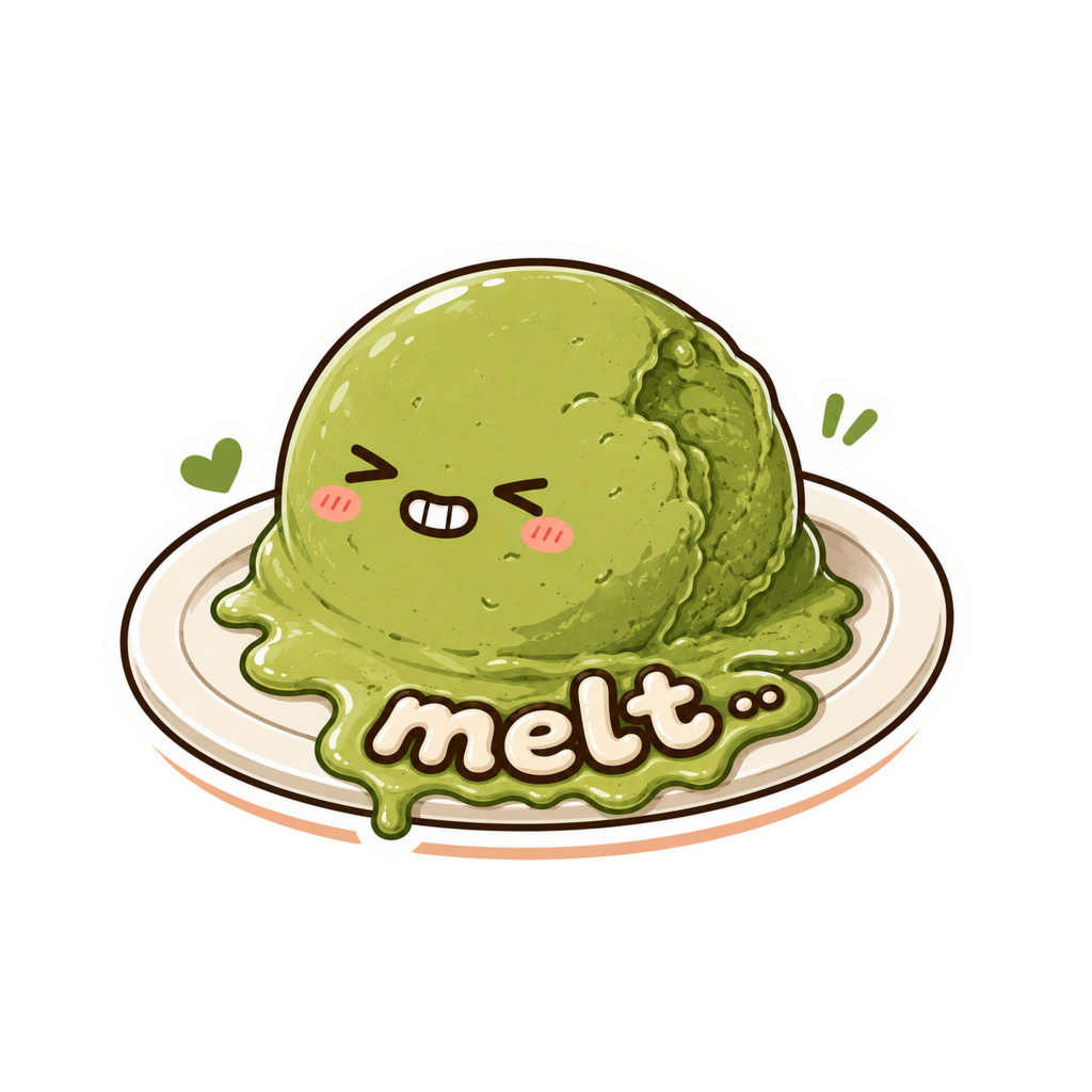 Melt - Cute Melting Matcha Ice Cream product image 3