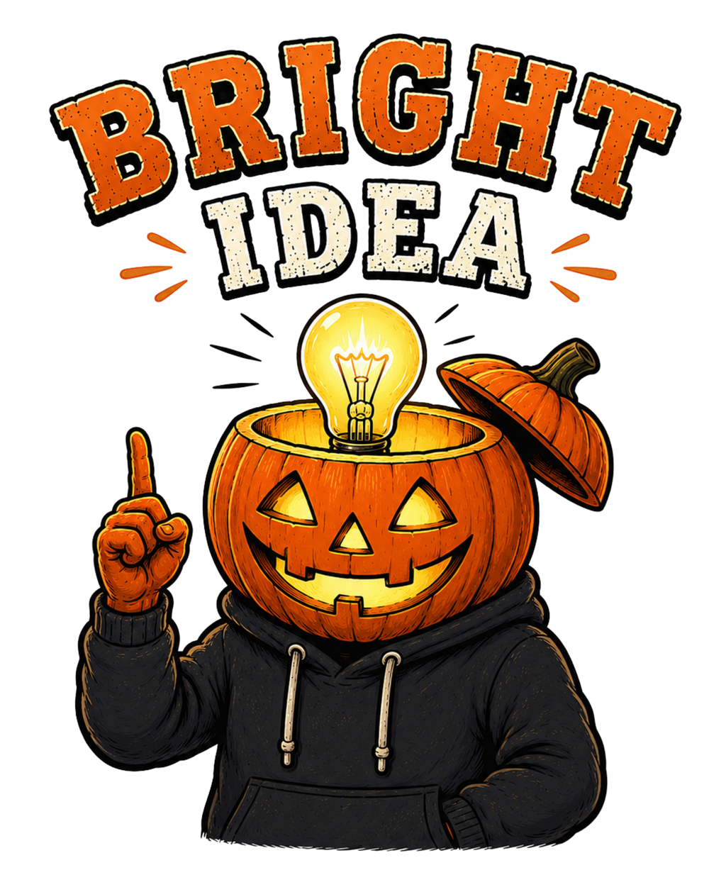 Bright Idea Pumpkin Head Halloween H product image 3