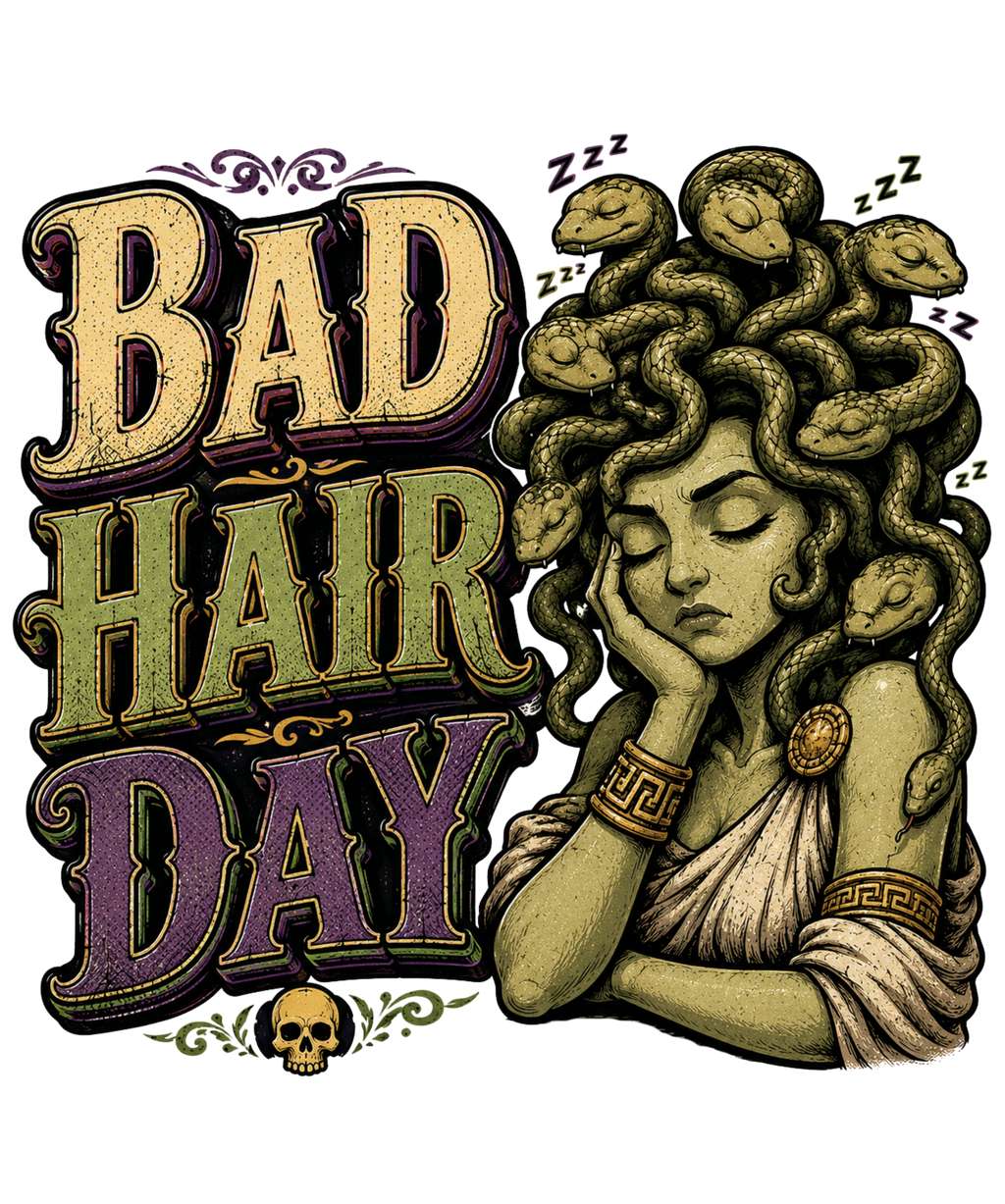 Medusa Bad Hair Day Greek Mythology product image 3