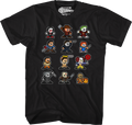 8-Bit Horror Icons T-Shirt product image 1