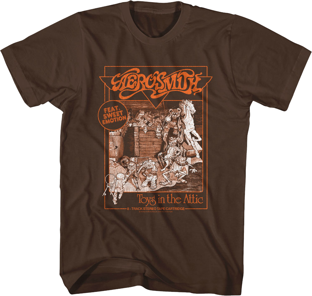8-Track Artwork Aerosmith T-Shirt product image 1