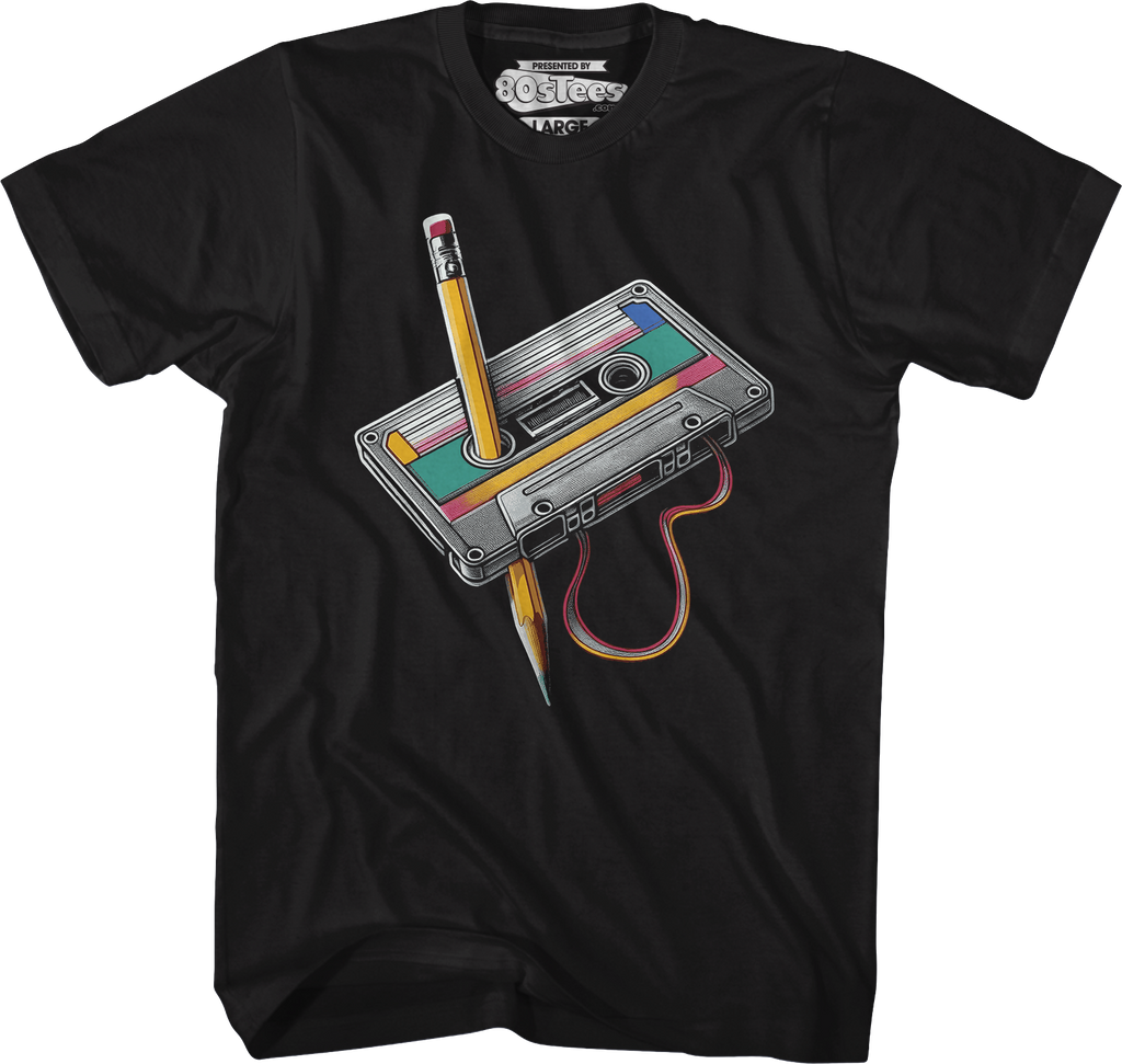 Cassette Tape Rewind T-Shirt product image 5