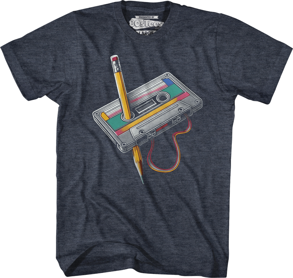 Cassette Tape Rewind T-Shirt product image 7