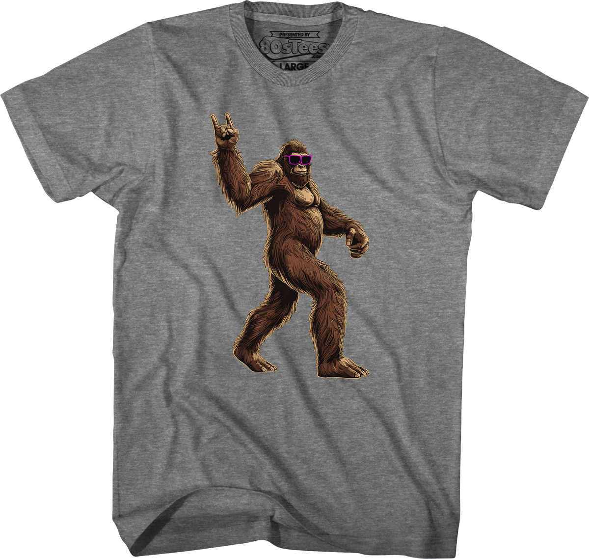 Rock On Bigfoot T-Shirt product image 5