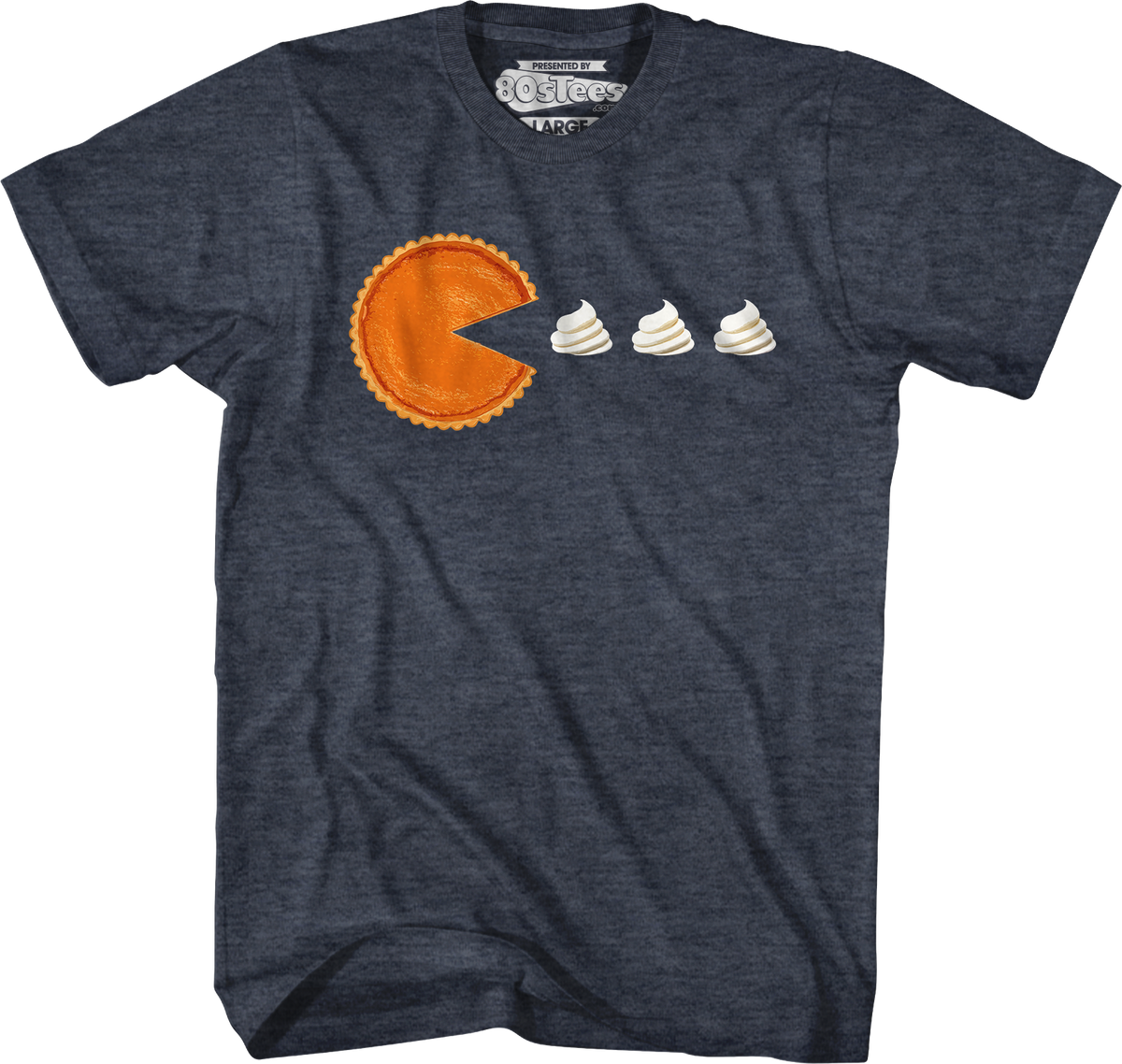 Pumpkin Pie Pac-Man T-Shirt product image 5