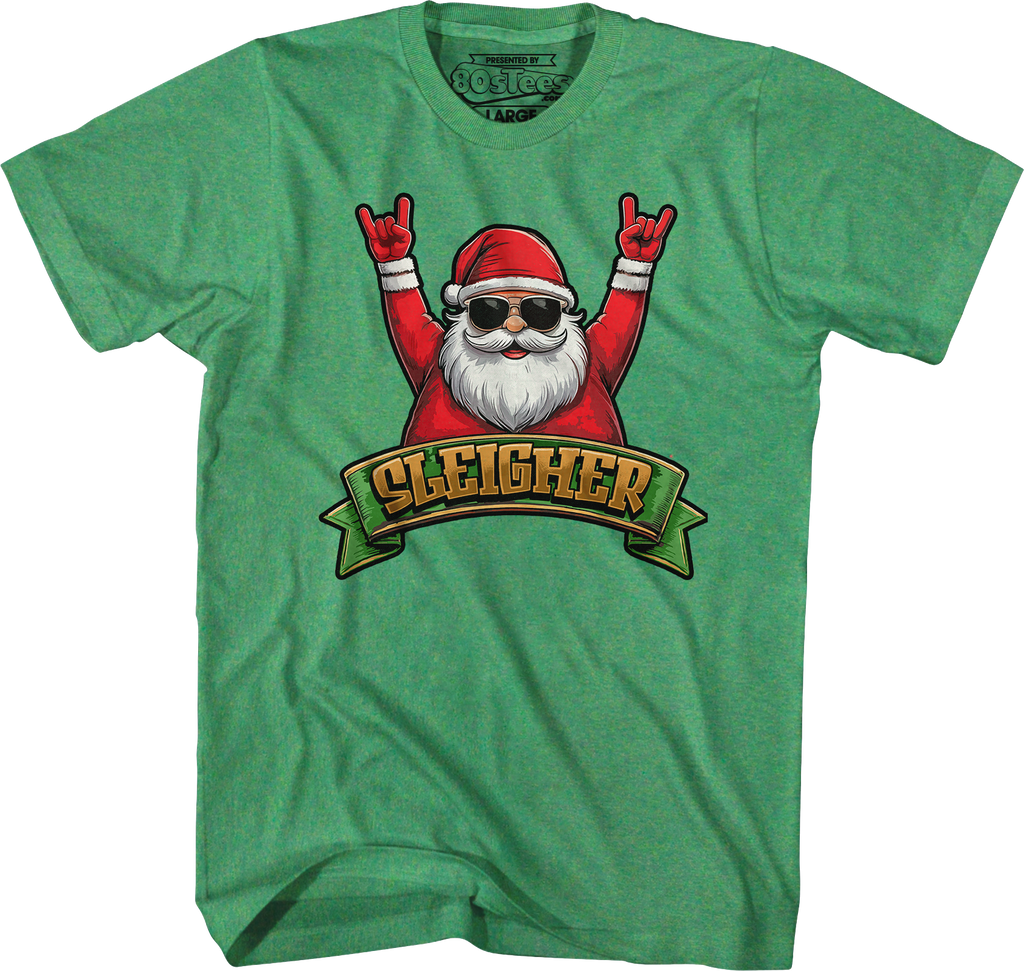 Sleigher Santa Claus T-Shirt product image 7