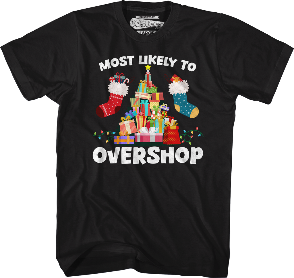 Most Likely To Overshop T-Shirt product image 4