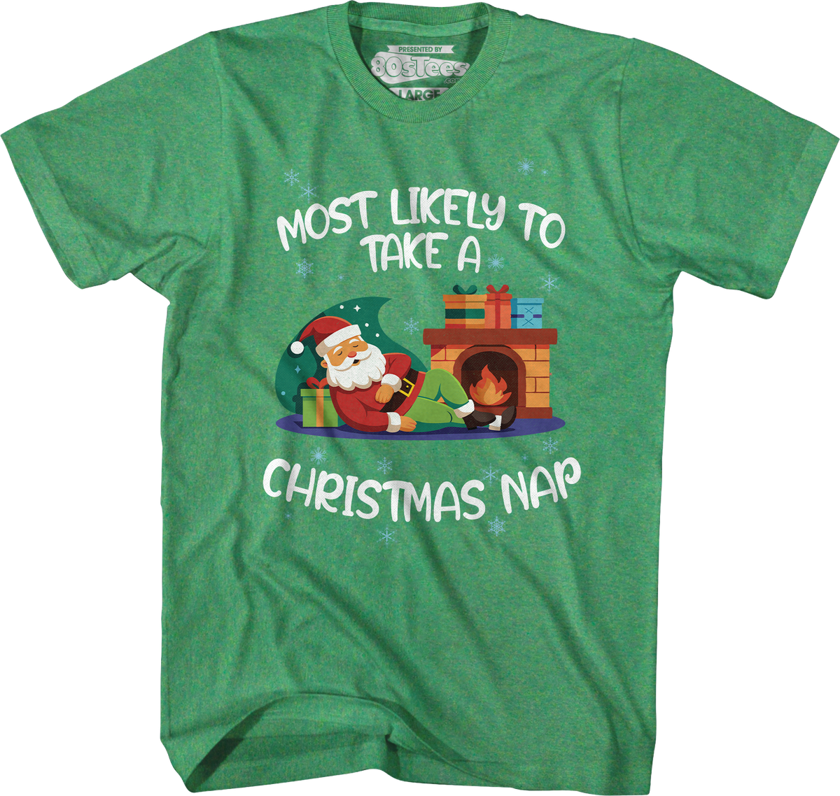 Most Likely To Take A Christmas Nap T-Shirt product image 5