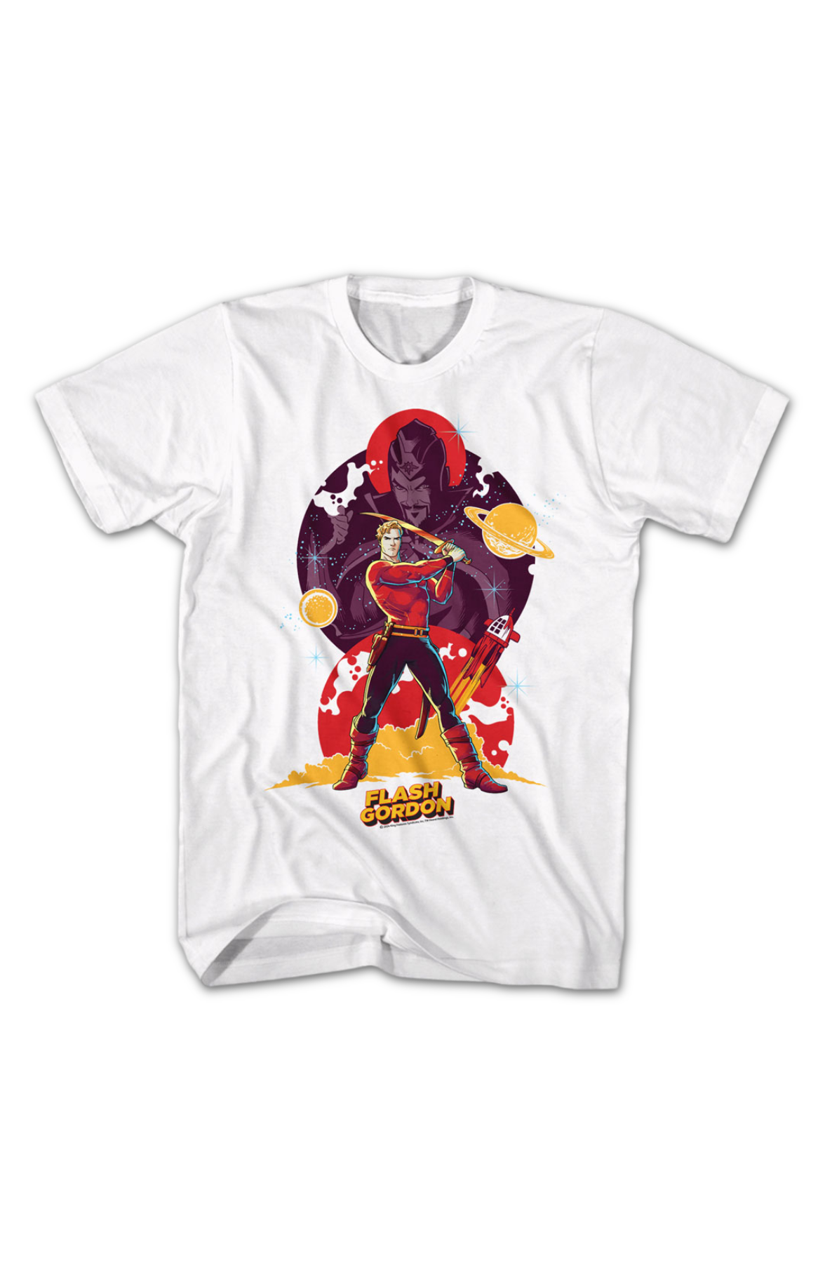 Action Collage Flash Gordon T-Shirt product image 2