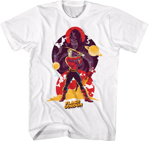 Action Collage Flash Gordon T-Shirt product image 1