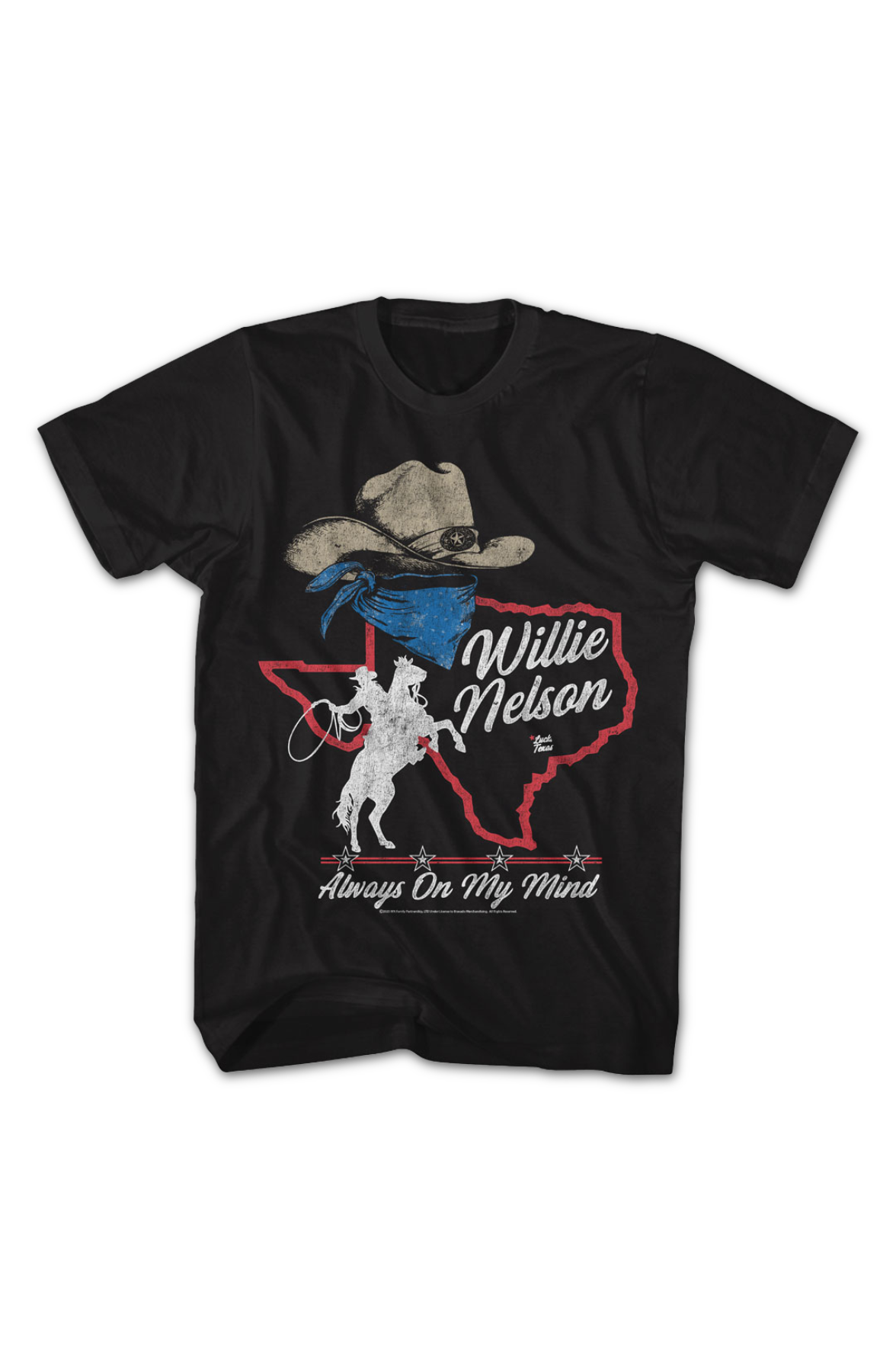 Always On My Mind Willie Nelson T-Shirt product image 2