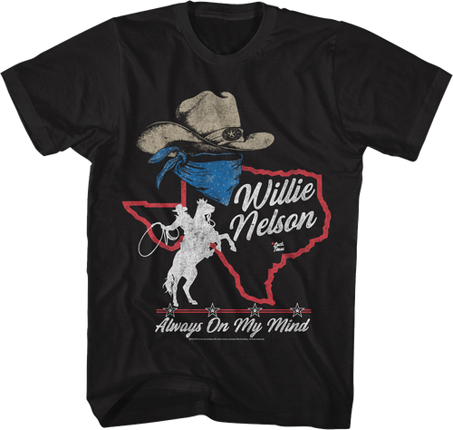 Always On My Mind Willie Nelson T-Shirt product image 1