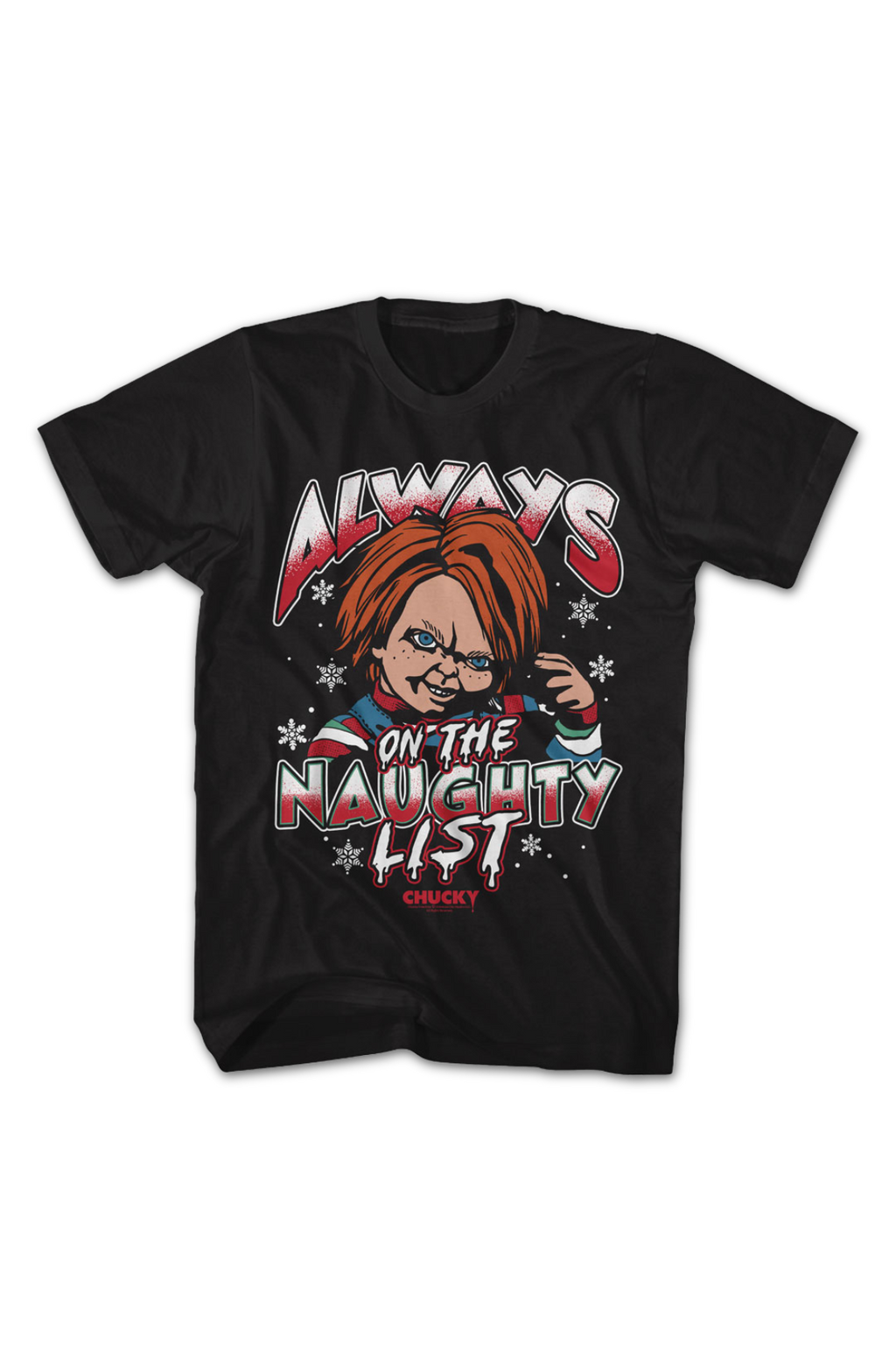 Always On The Naughty List Child's Play T-Shirt product image 2