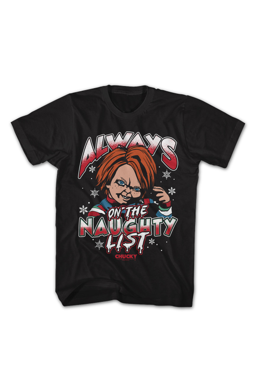 Always On The Naughty List Child's Play T-Shirt product image 2