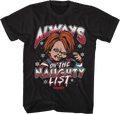 Always On The Naughty List Child's Play T-Shirt product image 1