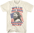 American Outlaw Willie Nelson T-Shirt product image 1