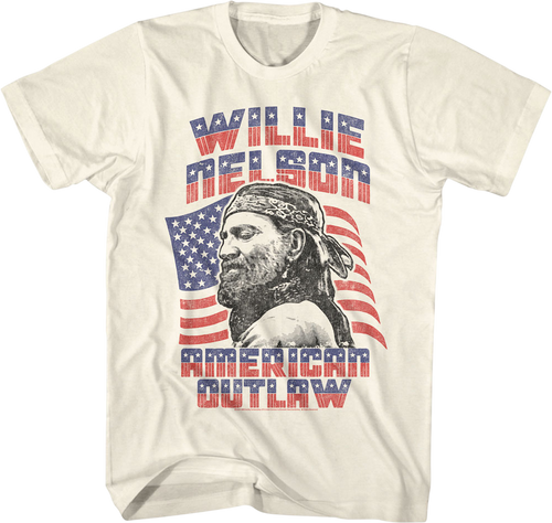 American Outlaw Willie Nelson T-Shirt product image 1