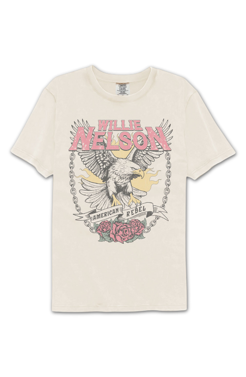 American Rebel Willie Nelson Comfort Colors Brand T-Shirt product image 2