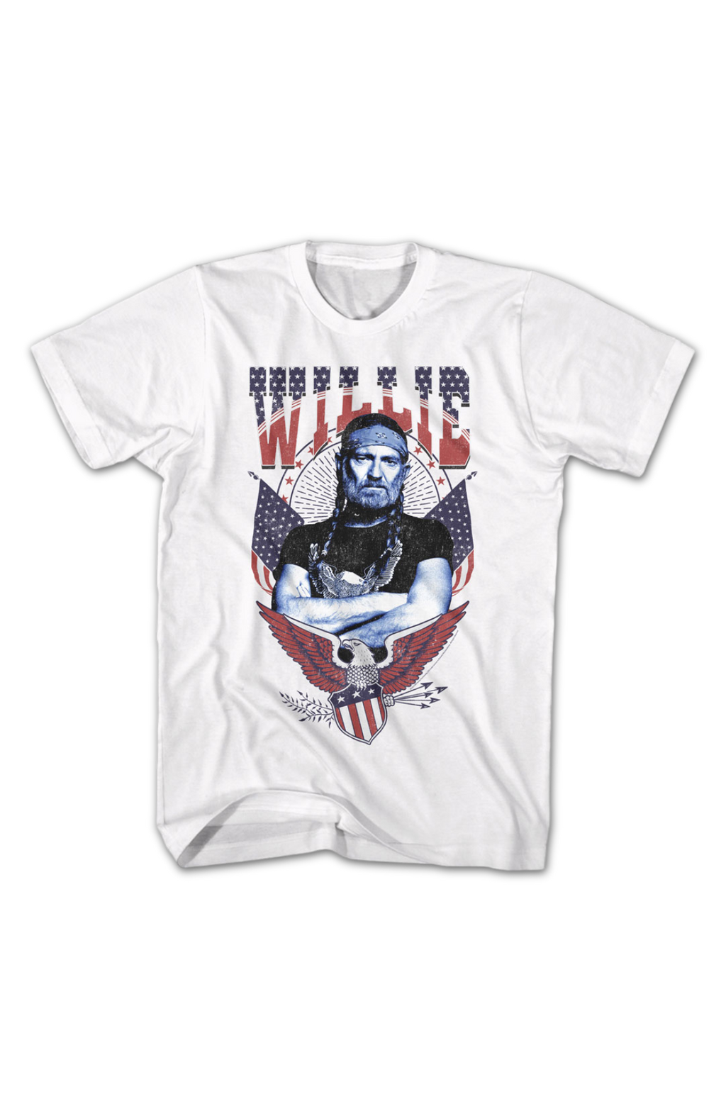 Americana Eagle Willie Nelson T-Shirt product image 2