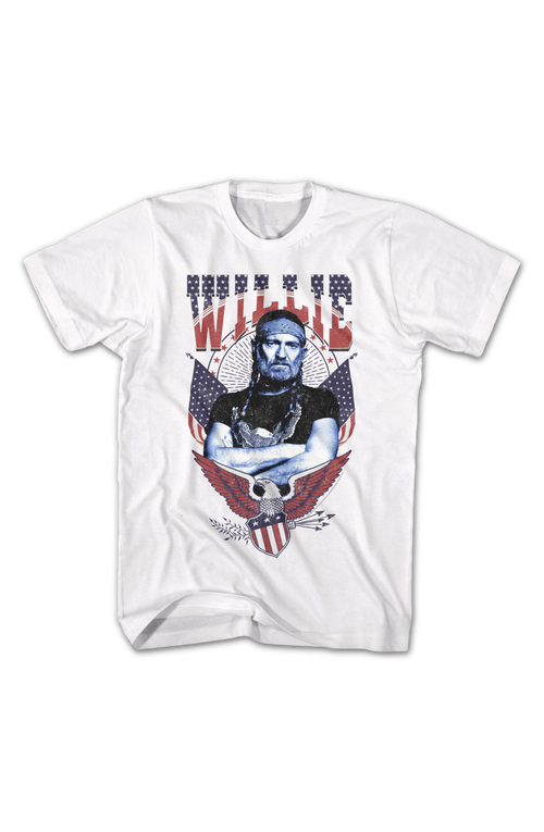 Americana Eagle Willie Nelson T-Shirt product image 2
