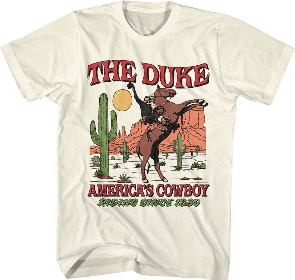 America's Cowboy John Wayne T-Shirt product image 1