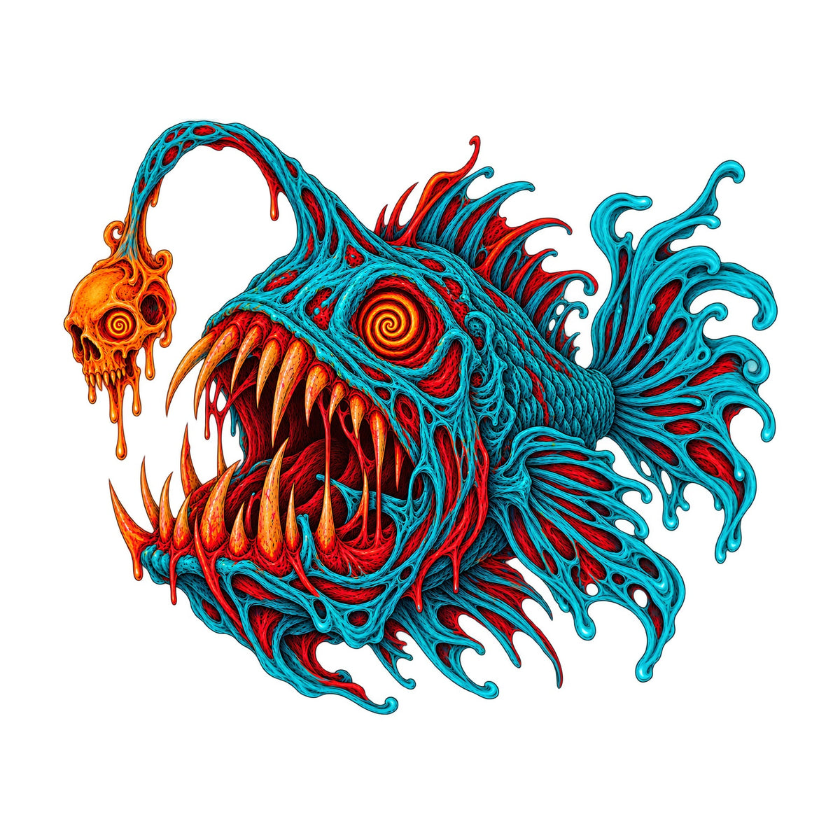 Anglerfish Skull Horror product image 3