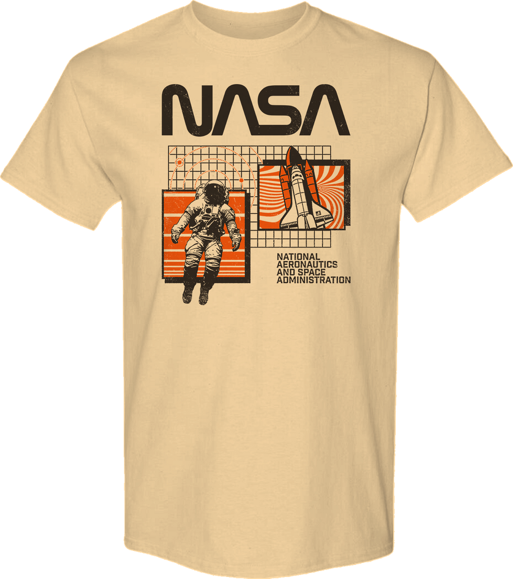 Astronaut & Space Shuttle NASA T-Shirt product image 1