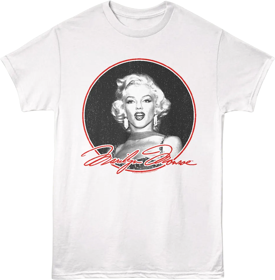 Autographed Circle Marilyn Monroe T-Shirt product image 1