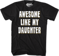 Awesome Like My Daughter T-Shirt product image 1