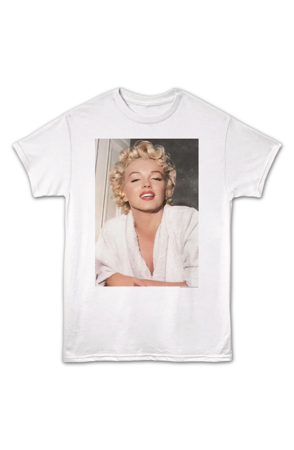 Bathrobe Photo Marilyn Monroe T-Shirt product image 2
