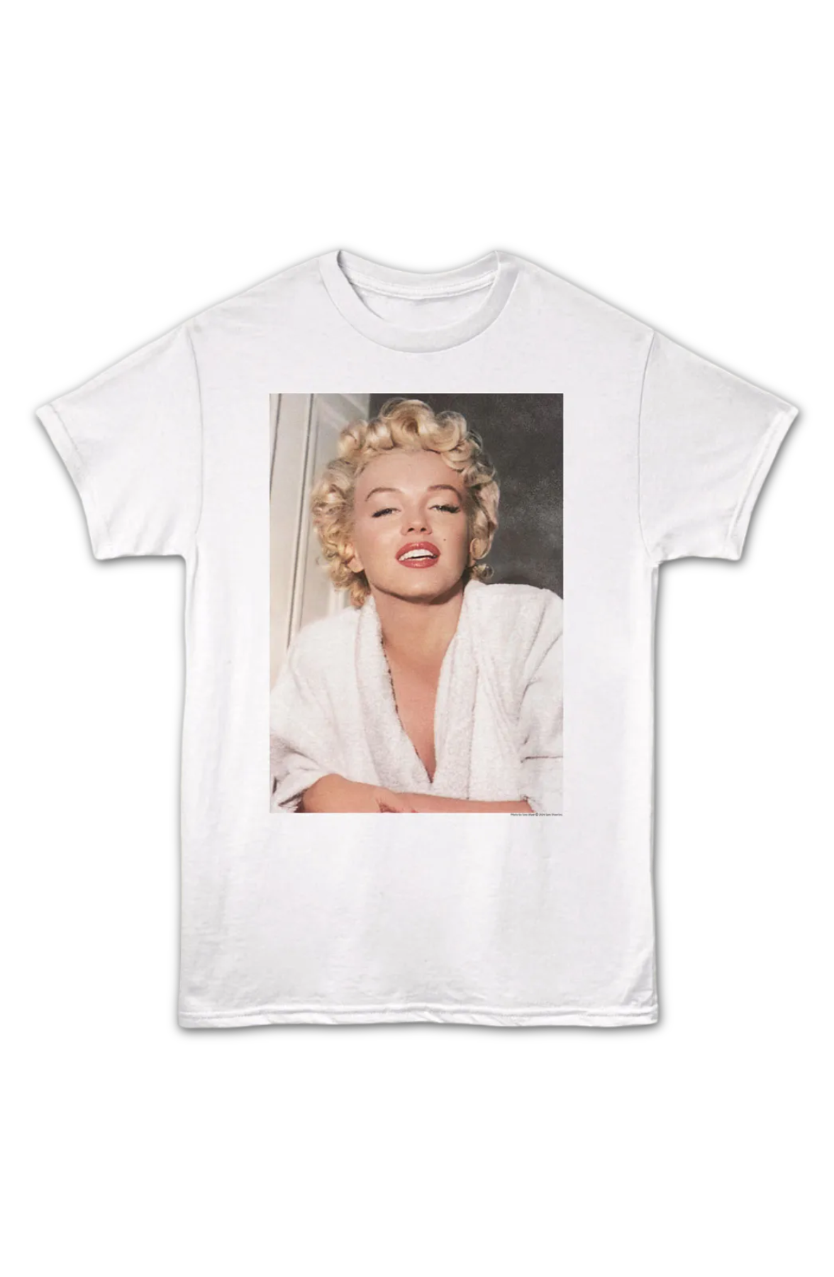 Bathrobe Photo Marilyn Monroe T-Shirt product image 2