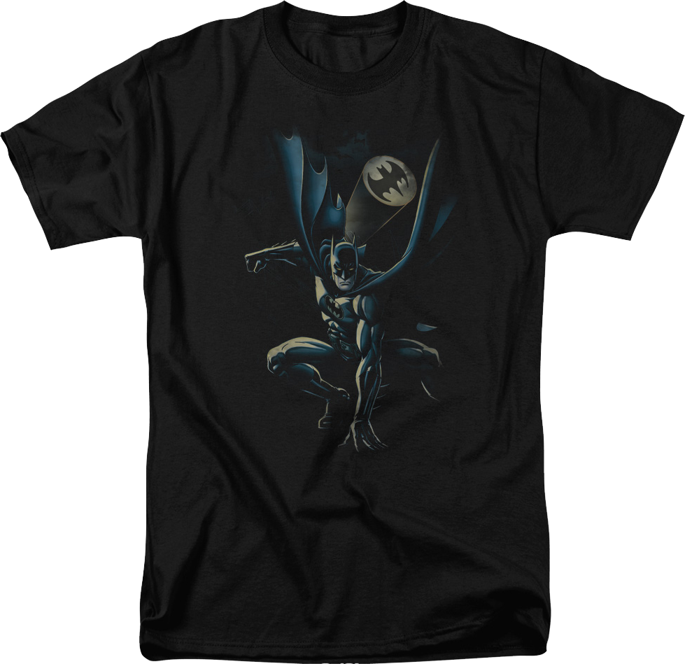 Batman Crouching Pose DC Comics T-Shirt product image 1