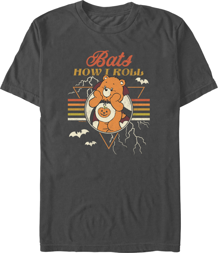 Bats How I Roll Care Bears T-Shirt product image 1