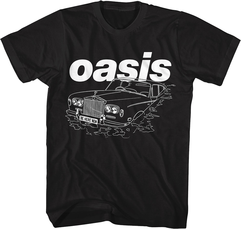 Be Here Now Car Oasis T-Shirt product image 1