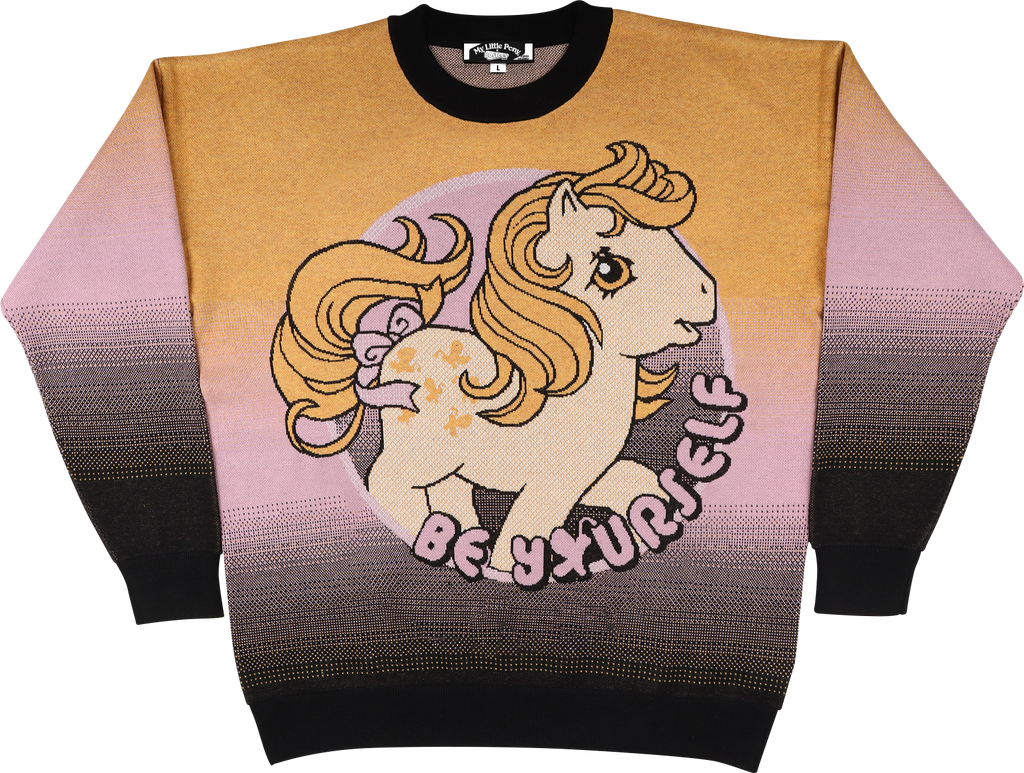 Be Yourself My Little Pony Knitted Sweater