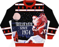 Believer Since 1974 Knitted Christmas Sweater