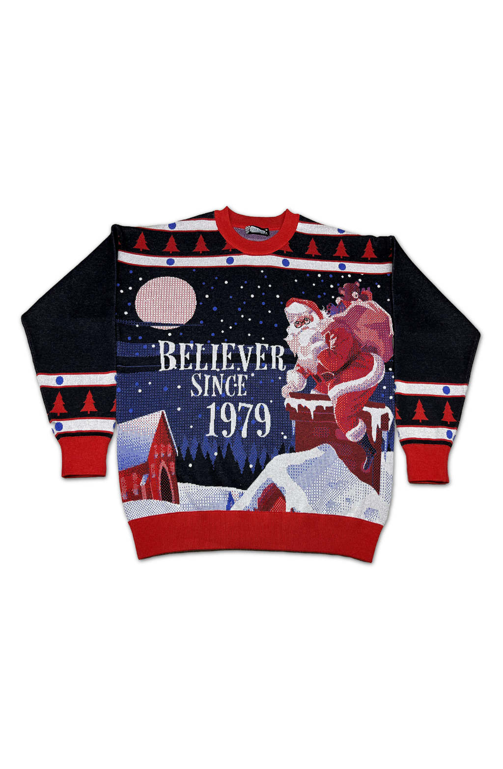Believer Since 1979 Knitted Christmas Sweater