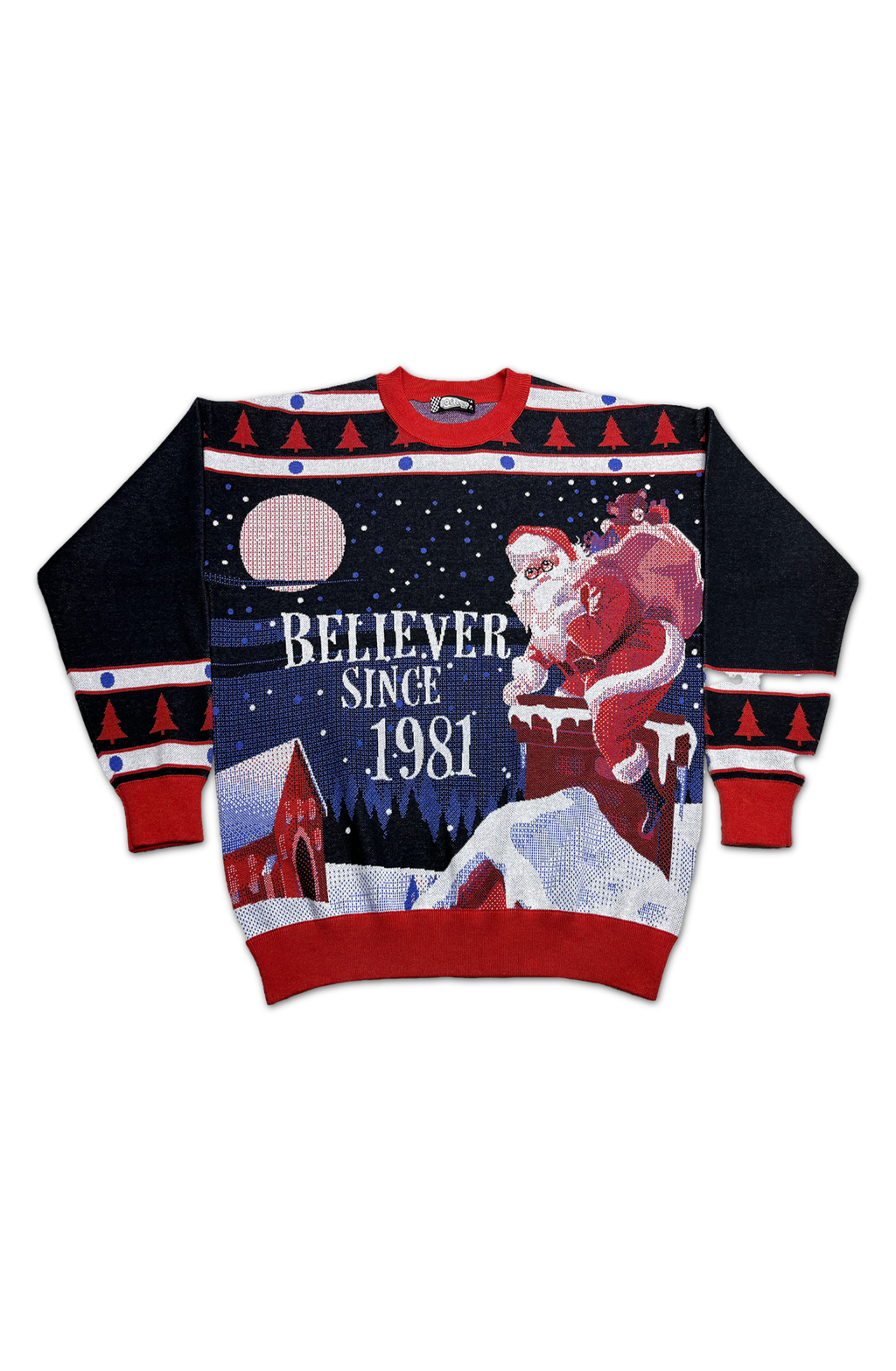 Believer Since 1981 Knitted Christmas Sweater