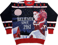 Believer Since 1981 Knitted Christmas Sweater