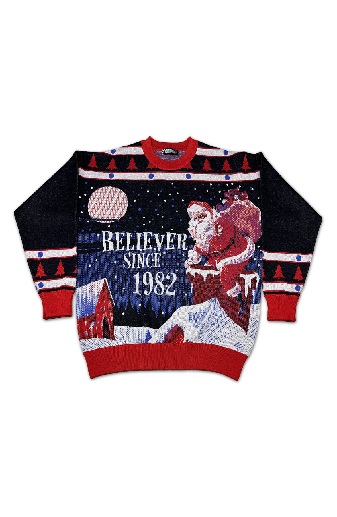 Believer Since 1982 Knitted Christmas Sweater