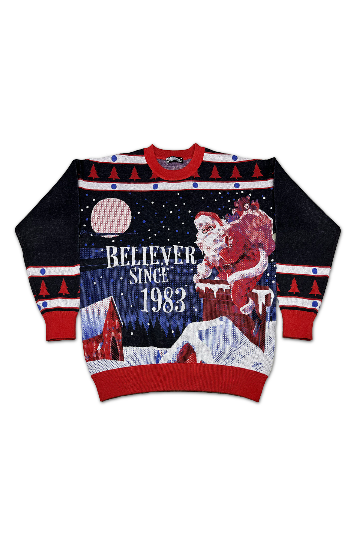 Believer Since 1983 Knitted Christmas Sweater