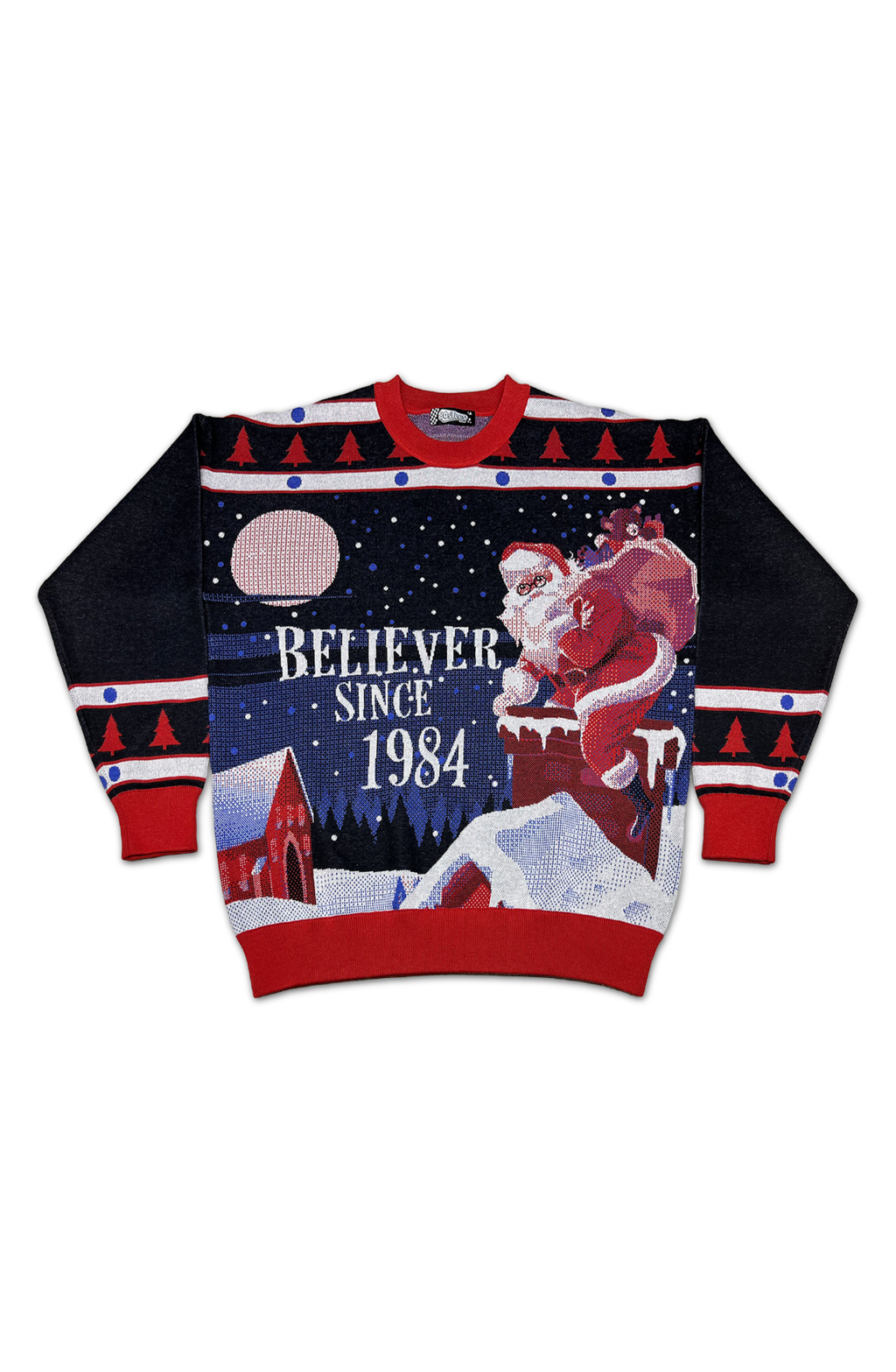 Believer Since 1984 Knitted Christmas Sweater