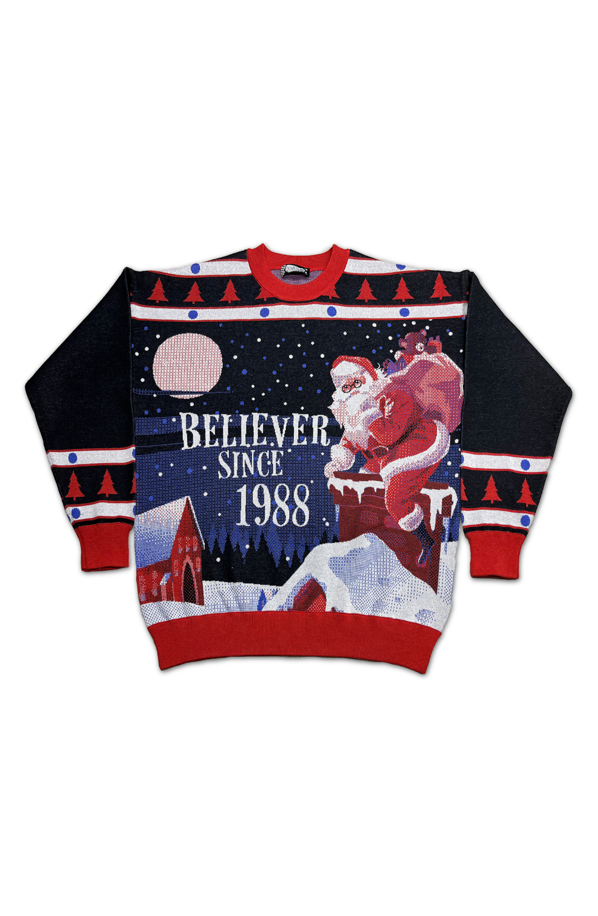 Believer Since 1988 Knitted Christmas Sweater