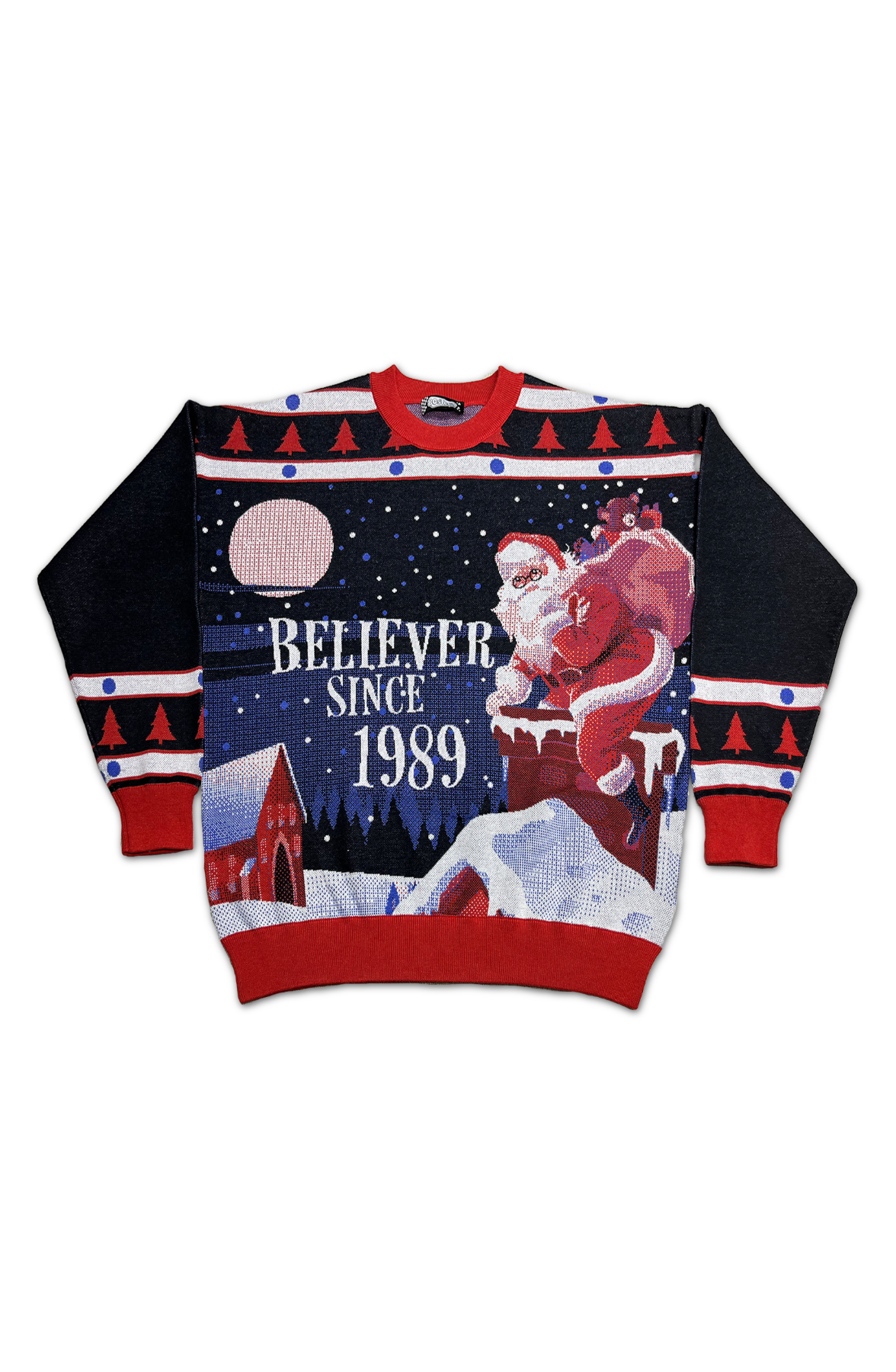 Believer Since 1989 Knitted Christmas Sweater