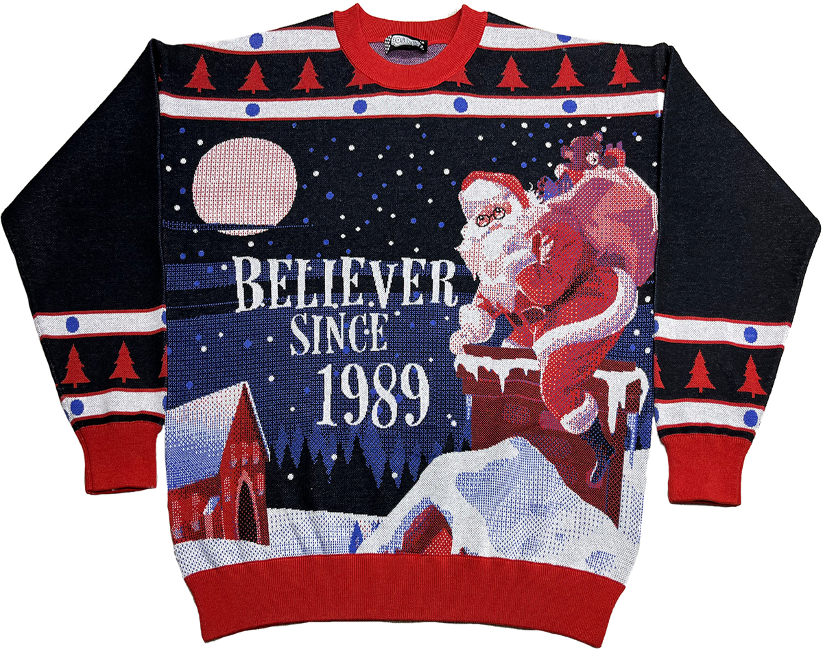 Believer Since 1989 Knitted Christmas Sweater
