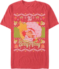 Berry Merry Faux Ugly Christmas Sweater Strawberry product image 1