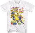 Blanka vs Guile Street Fighter II Turbo T-Shirt product image 1